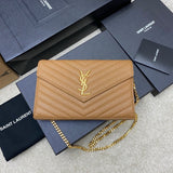 Saint Laurent Shoulder Bag Bege Camel