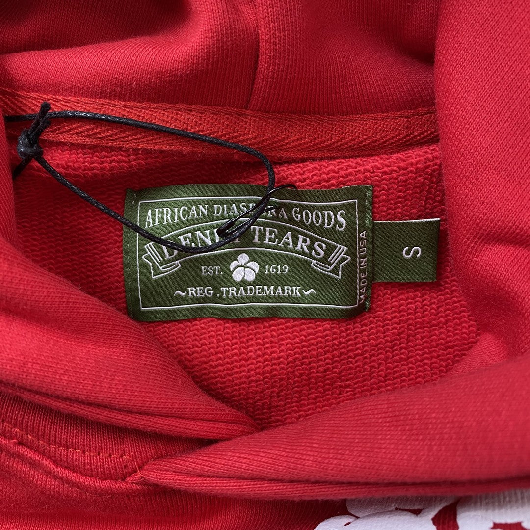 Moletom Cotton Wreath Denim Tears Red