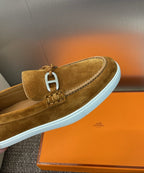 HERMES LOAFER Brown