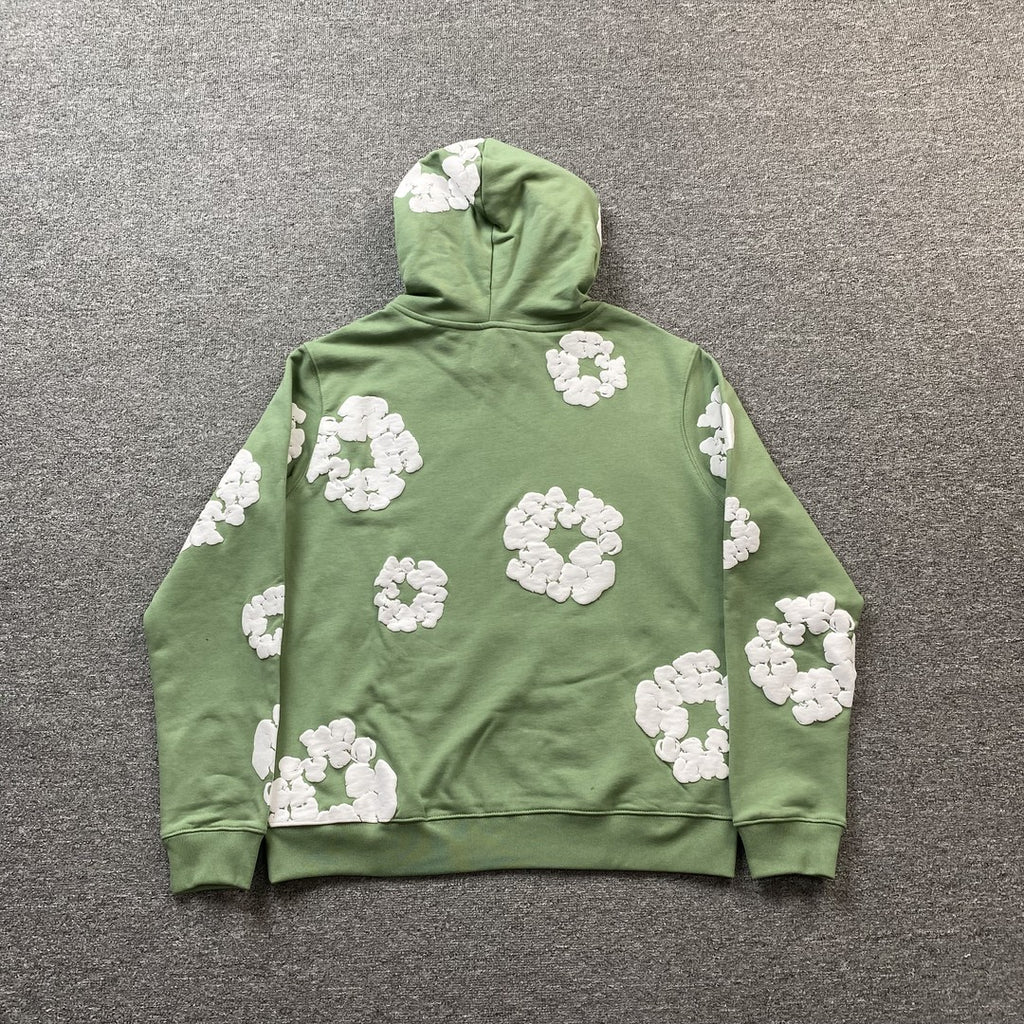 Moletom Cotton Wreath Denim Tears Green