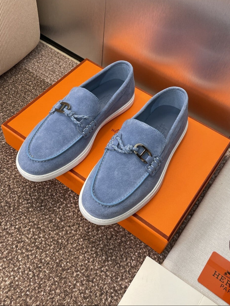 HERMES LOAFER Blue