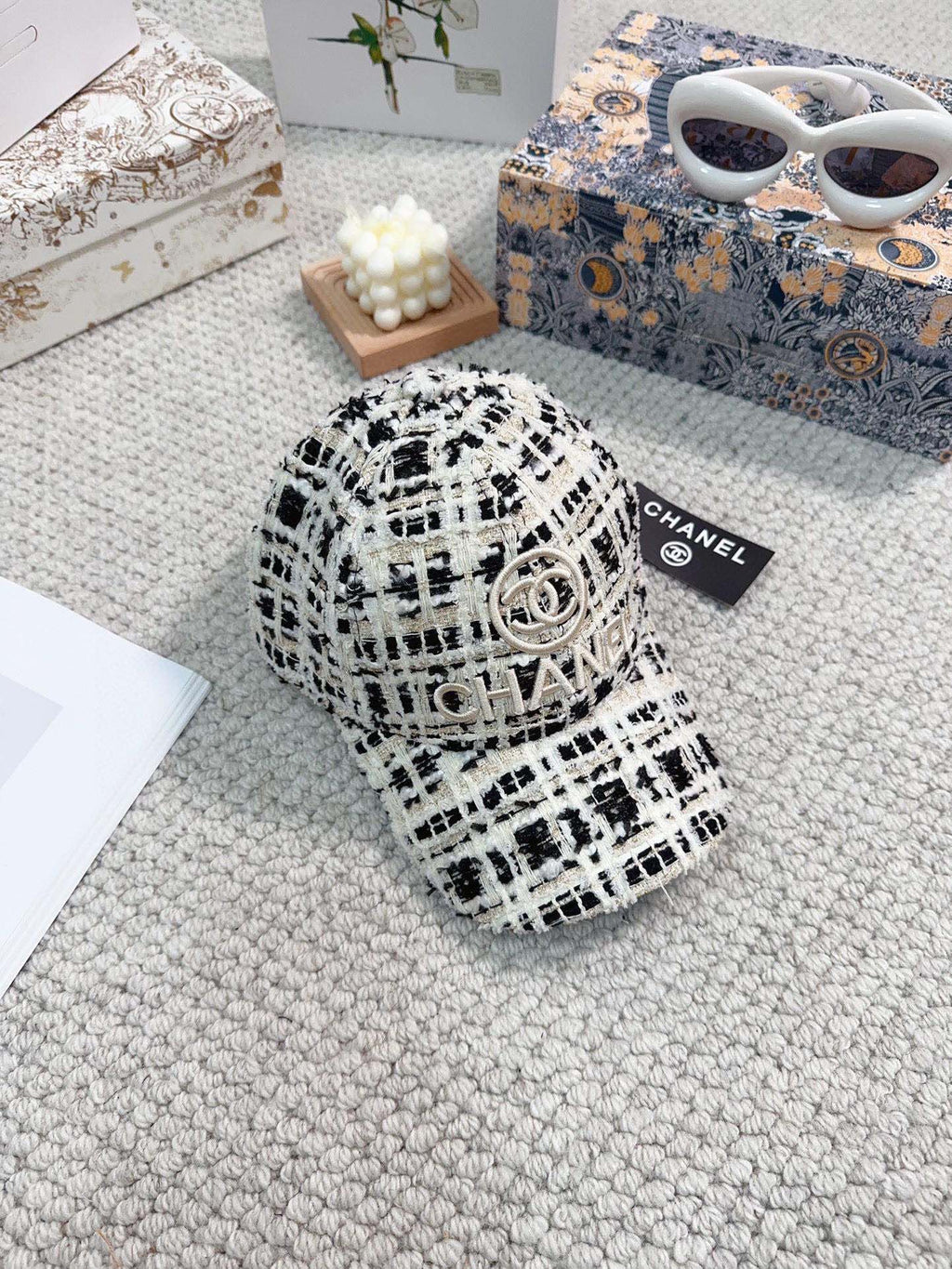 Boné Chanel (Pronta entrega)