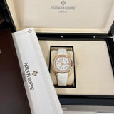 Patek Philippe Aquanaut Luce Opaline White Dial