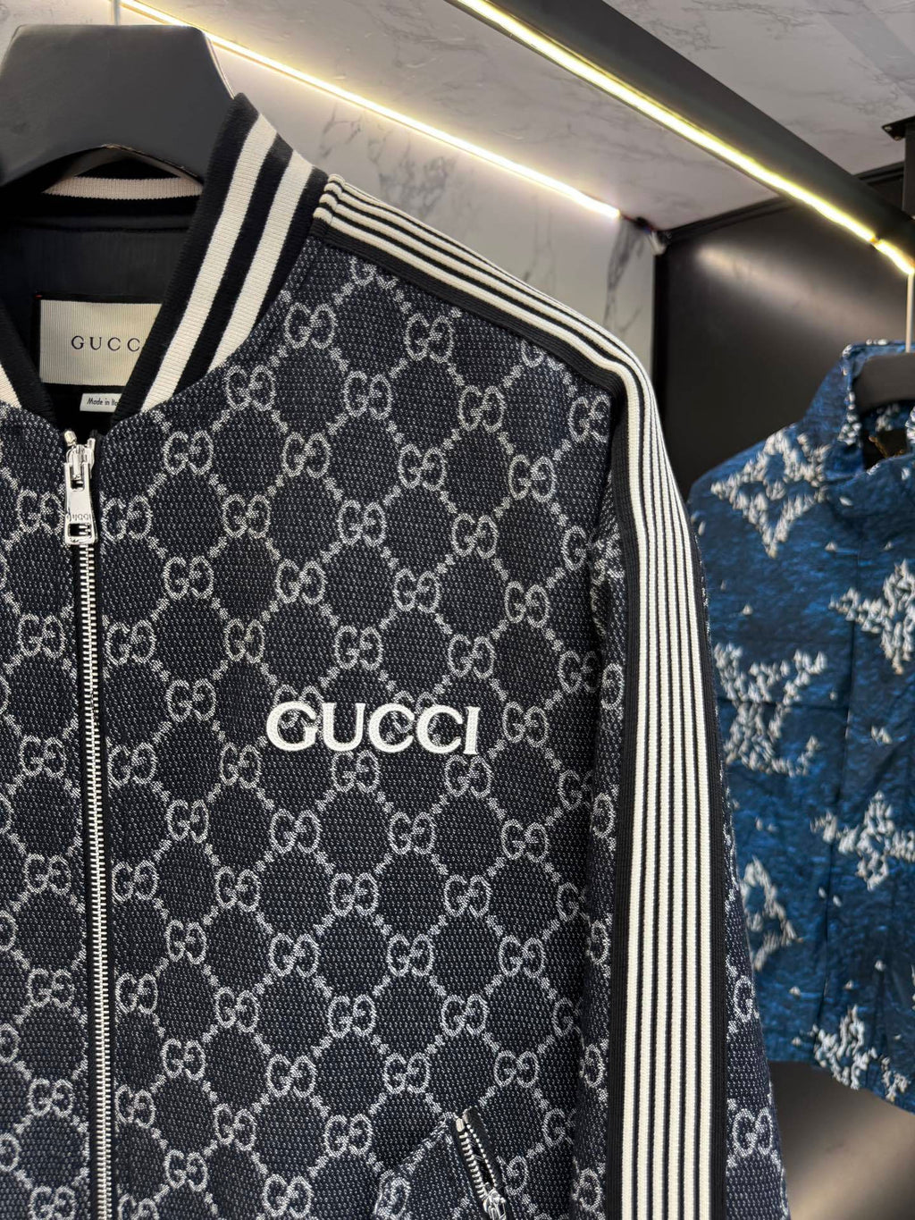 Jaqueta Bomber Gucci GG Supreme