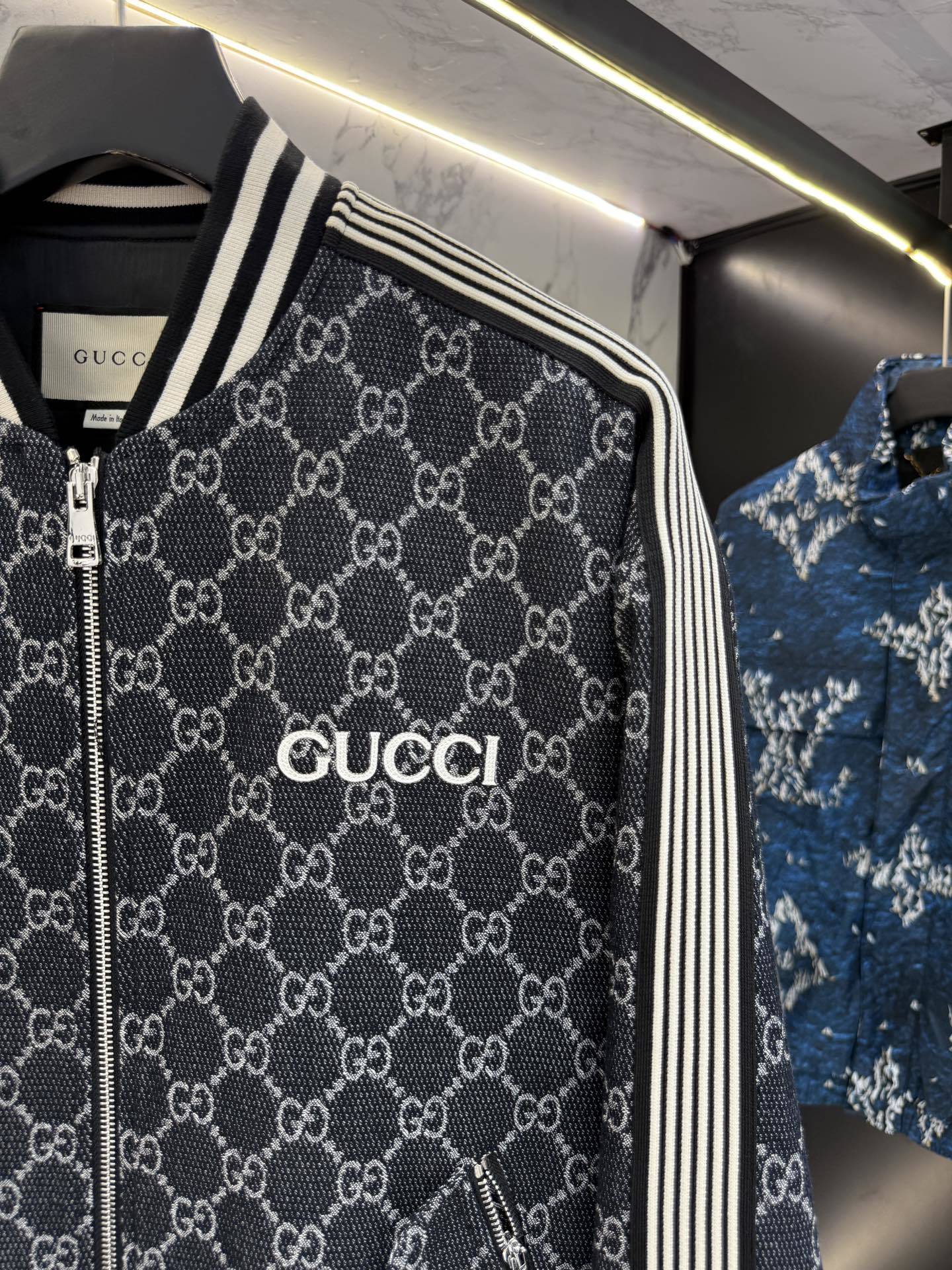 Jaqueta Bomber Gucci GG Supreme