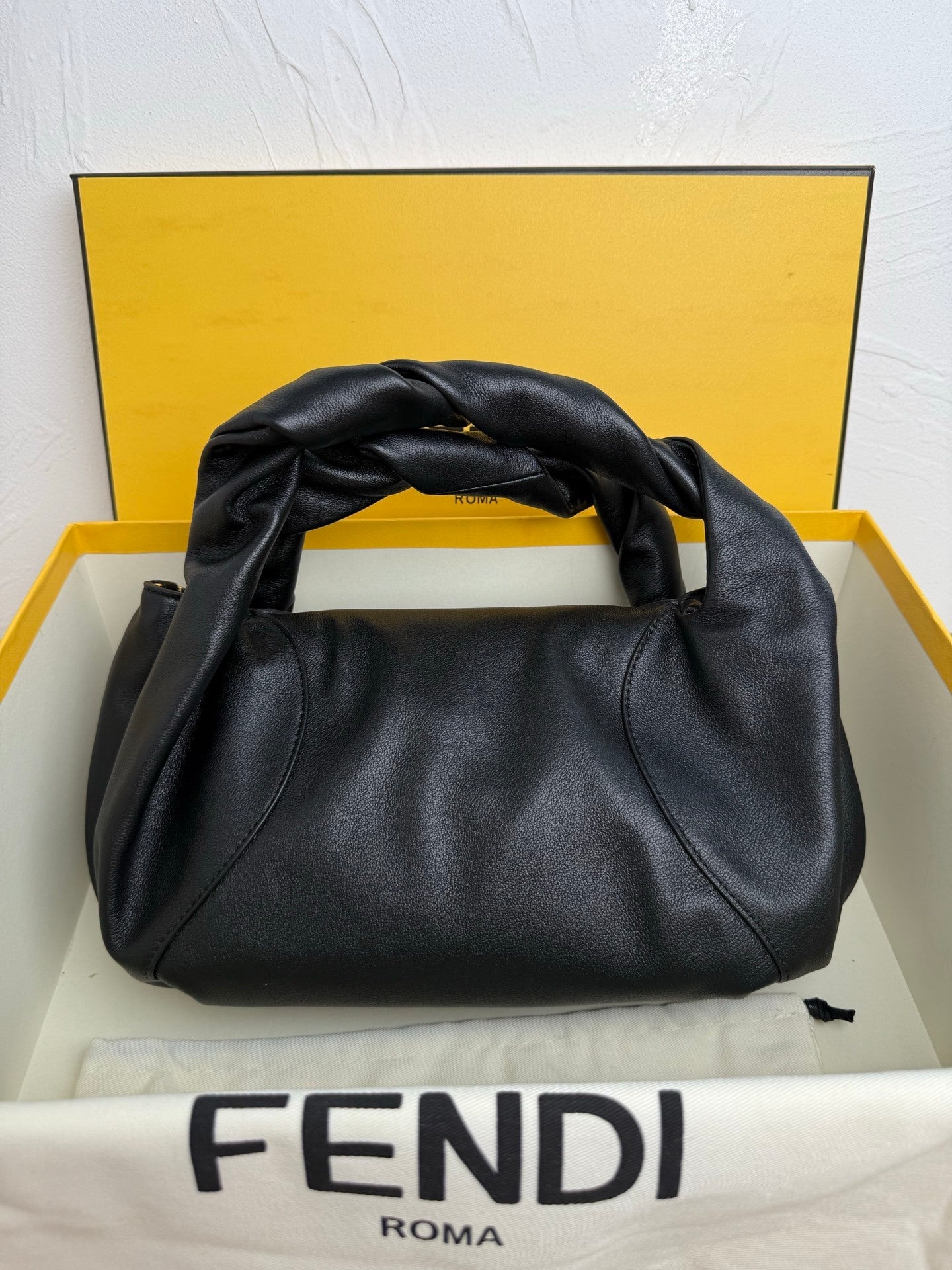 Fendi Spy Roma Bag Black