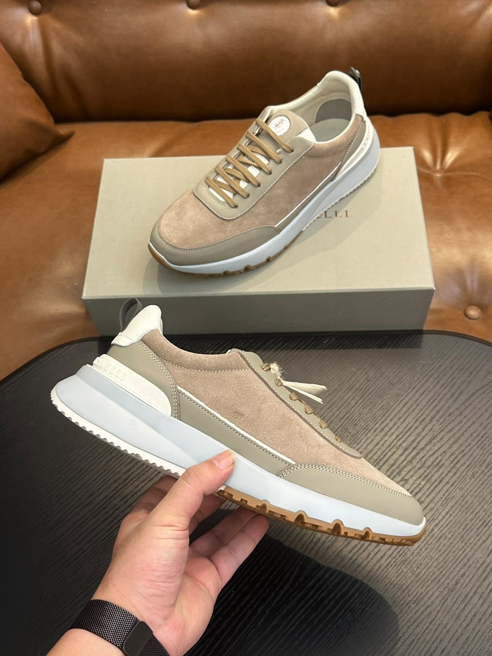 Tênis Brunello Cucinelli Low-Top Runner