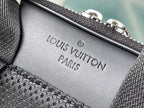 Mochila Lv Michael Damier Leather Black