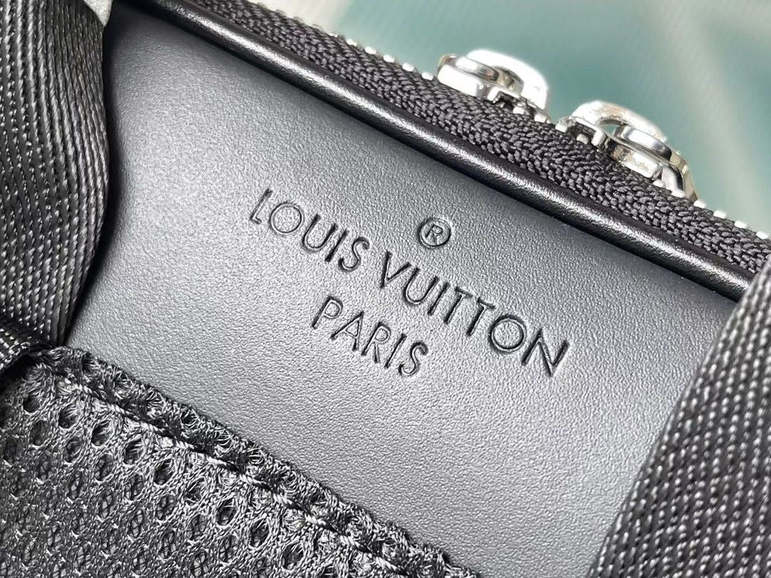 Mochila Lv Michael Damier Leather Black