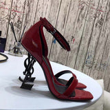 Saint Laurent Opyum Sandal Red