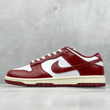 Nike Dunk Low PRM Vintage Team Red