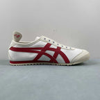 Onitsuka Tiger Mexico 66 White Burgundy ( Pronta entrega )
