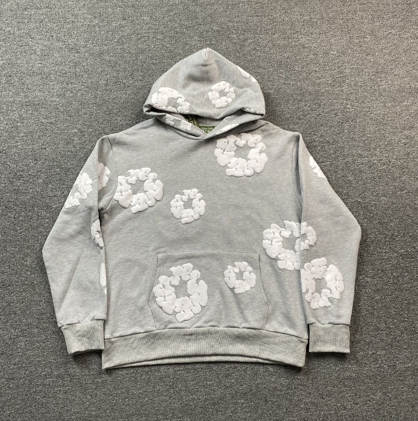 Moletom Cotton Wreath Denim Tears Grey