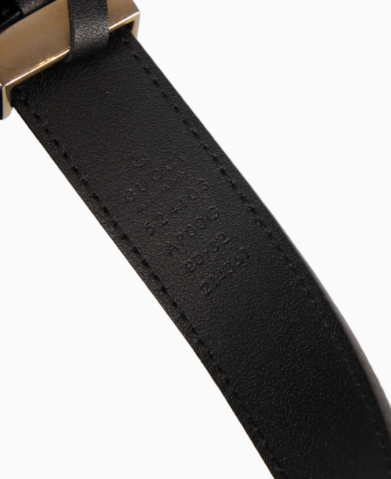 Cinto Gucci Web com fivela Interlocking