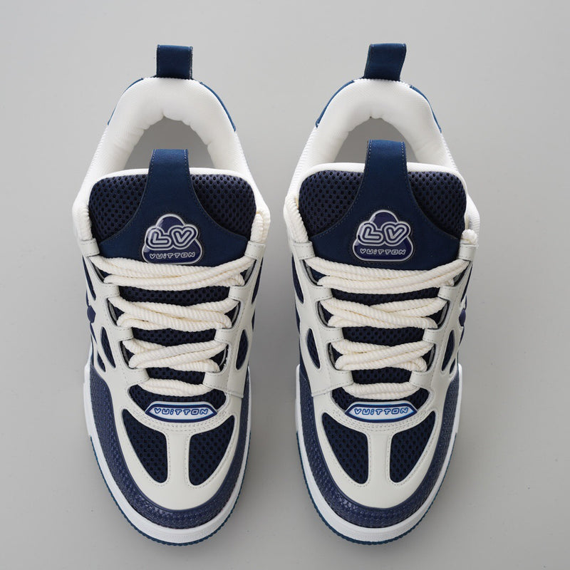 Skate Sneaker Marine White