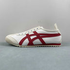Onitsuka Tiger Mexico 66 White Burgundy ( Pronta entrega )