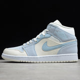 Air Jordan 1 Mid SE Sail Light Blue DA4666-100
