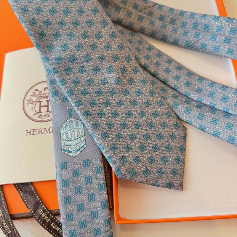 GRAVATAS HERMES  DE SEDA  PADRÃO "H"