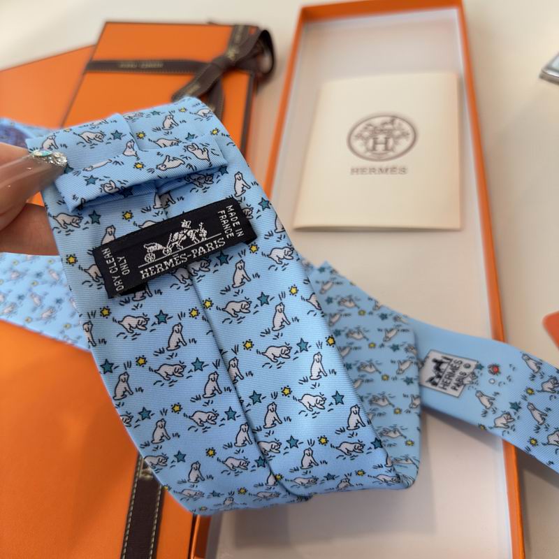 GRAVATA HERMES SARJA DE SEDA PUPPY DREAM  "SONHO DE FILHOTE" ( PRONTA ENTREGA )