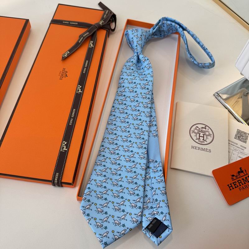 GRAVATA HERMES SARJA DE SEDA PUPPY DREAM  "SONHO DE FILHOTE" ( PRONTA ENTREGA )