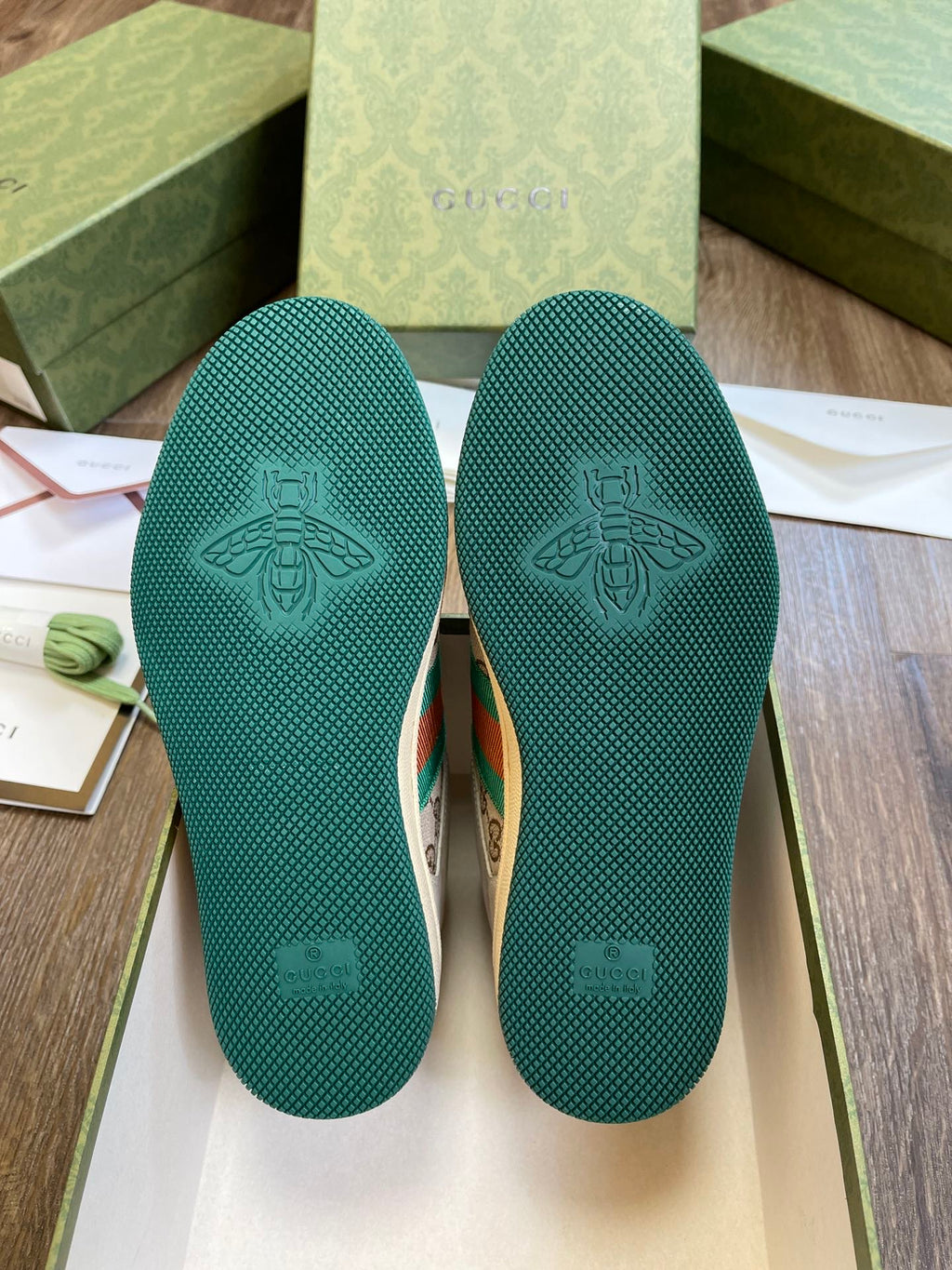 Gucci Screener GG Canvas Distressed