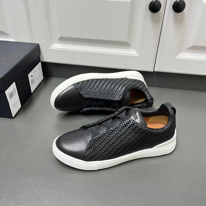 ZEGNA PelleTessuta Leather ( Pronta entrega )