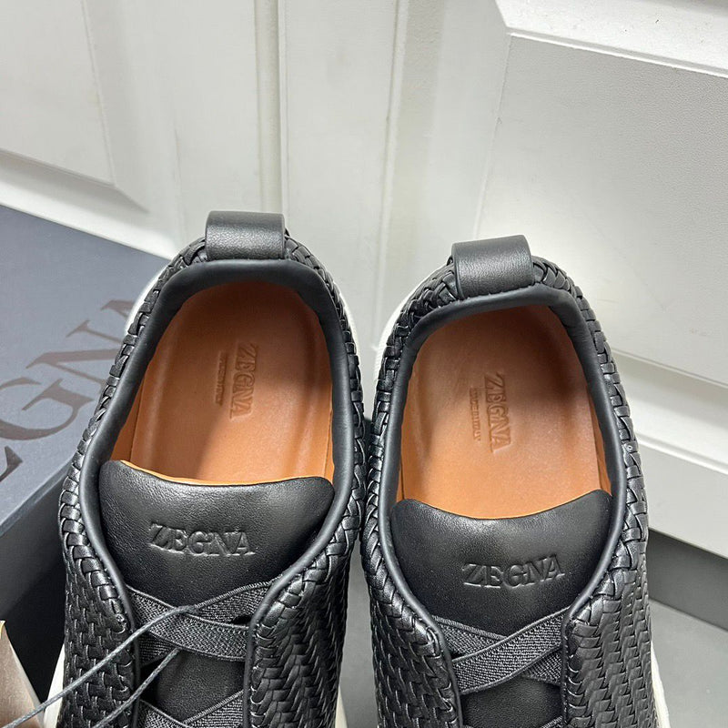 ZEGNA PelleTessuta Leather ( Pronta entrega )