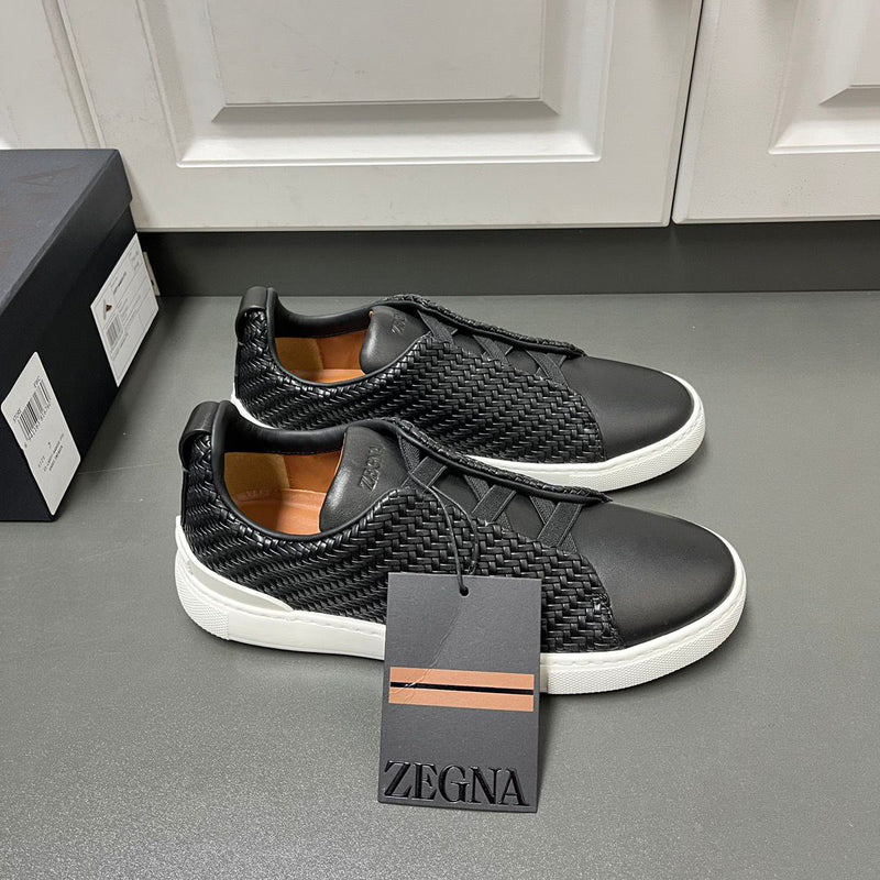 ZEGNA PelleTessuta Leather ( Pronta entrega )
