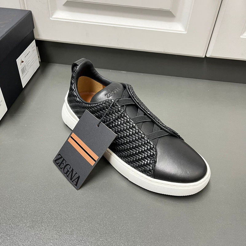 ZEGNA PelleTessuta Leather ( Pronta entrega )
