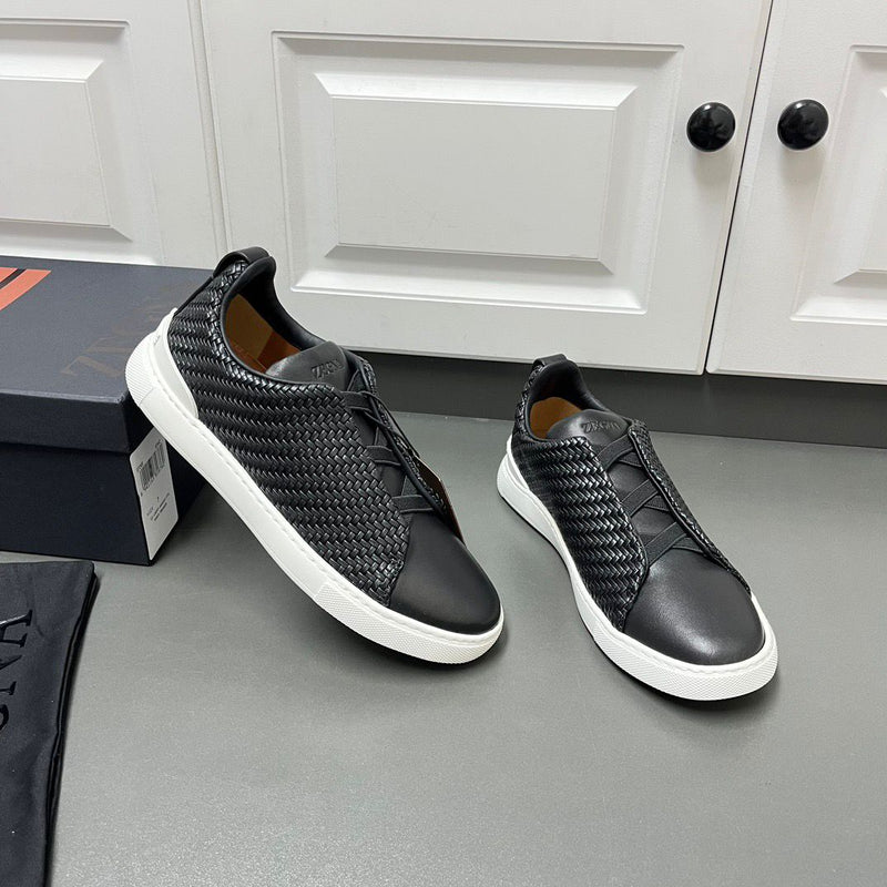 ZEGNA PelleTessuta Leather ( Pronta entrega )