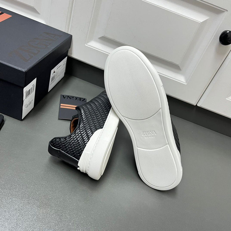 ZEGNA PelleTessuta Leather ( Pronta entrega )