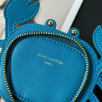 Chaveiro Bag Charm LV Crab Blue