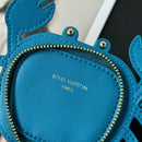 Chaveiro Bag Charm LV Crab Blue