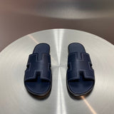 Hermes Izmir Sandal Marine Epson Leather