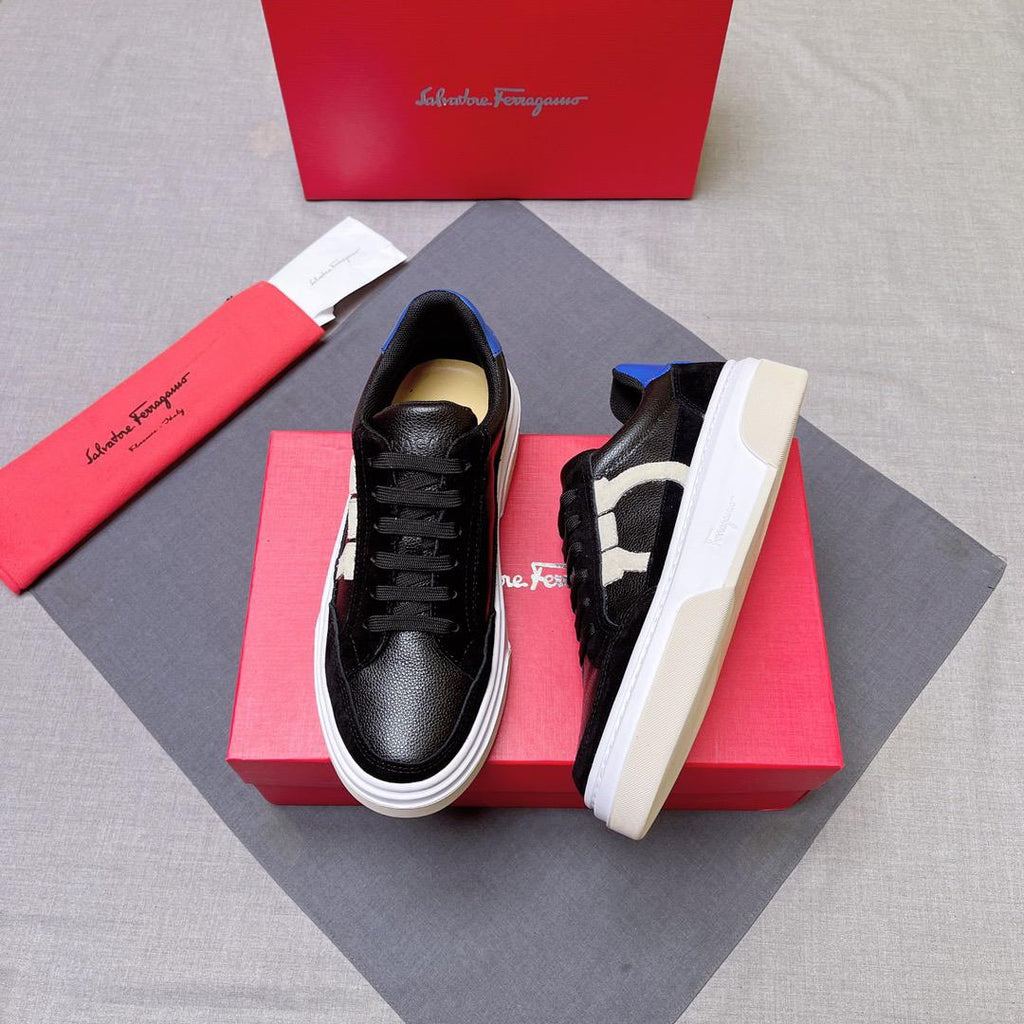 Tênis Ferragamo Gancini Leather