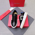 Tênis Ferragamo Gancini Leather