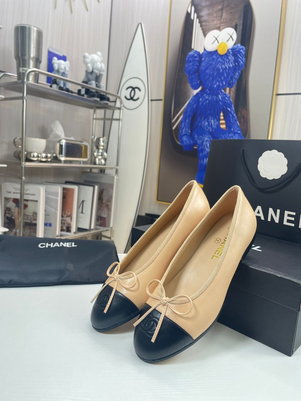 Chanel Lambskin 10mm Ballet Flats