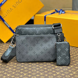 Lv Trio Messenger Monogram Eclipse