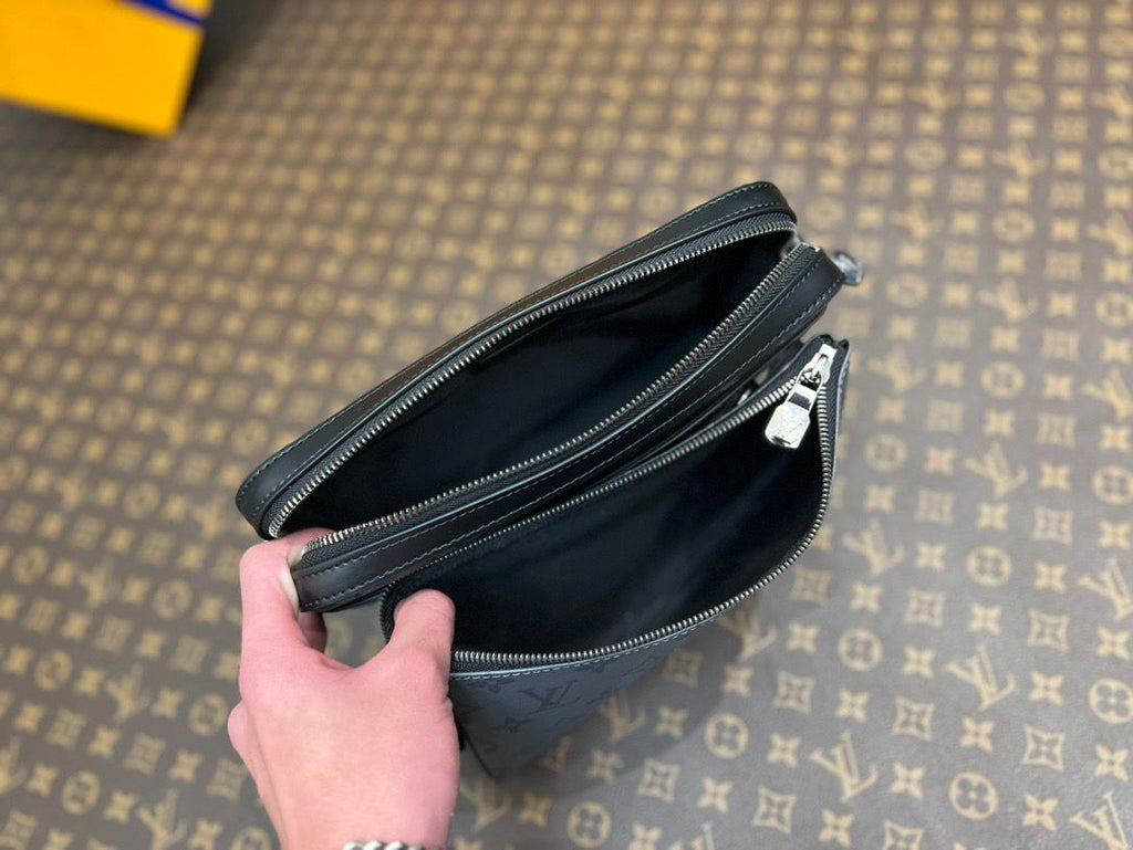 Lv Trio Messenger Monogram Eclipse