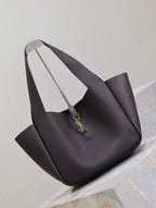 Bolsa Saint Laurent Le 5 à 7 Grained Leather