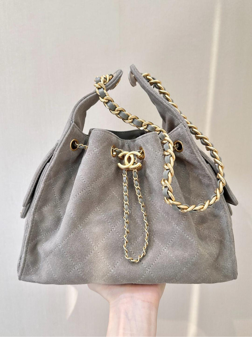 Bolsa CHANEL 25 Small Gray