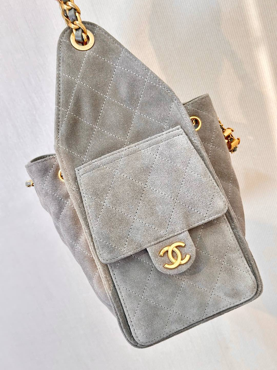 Bolsa CHANEL 25 Small Gray