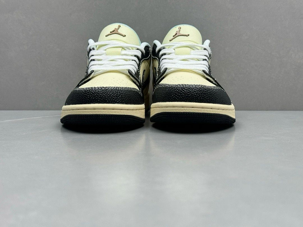 Nike Jordan 1 Low Coconut Milk Black Muslin