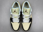 Nike Jordan 1 Low Coconut Milk Black Muslin