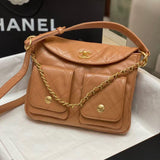 Bolsa Chanel Light Brown