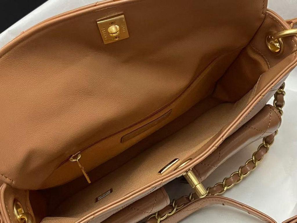 Bolsa Chanel Light Brown