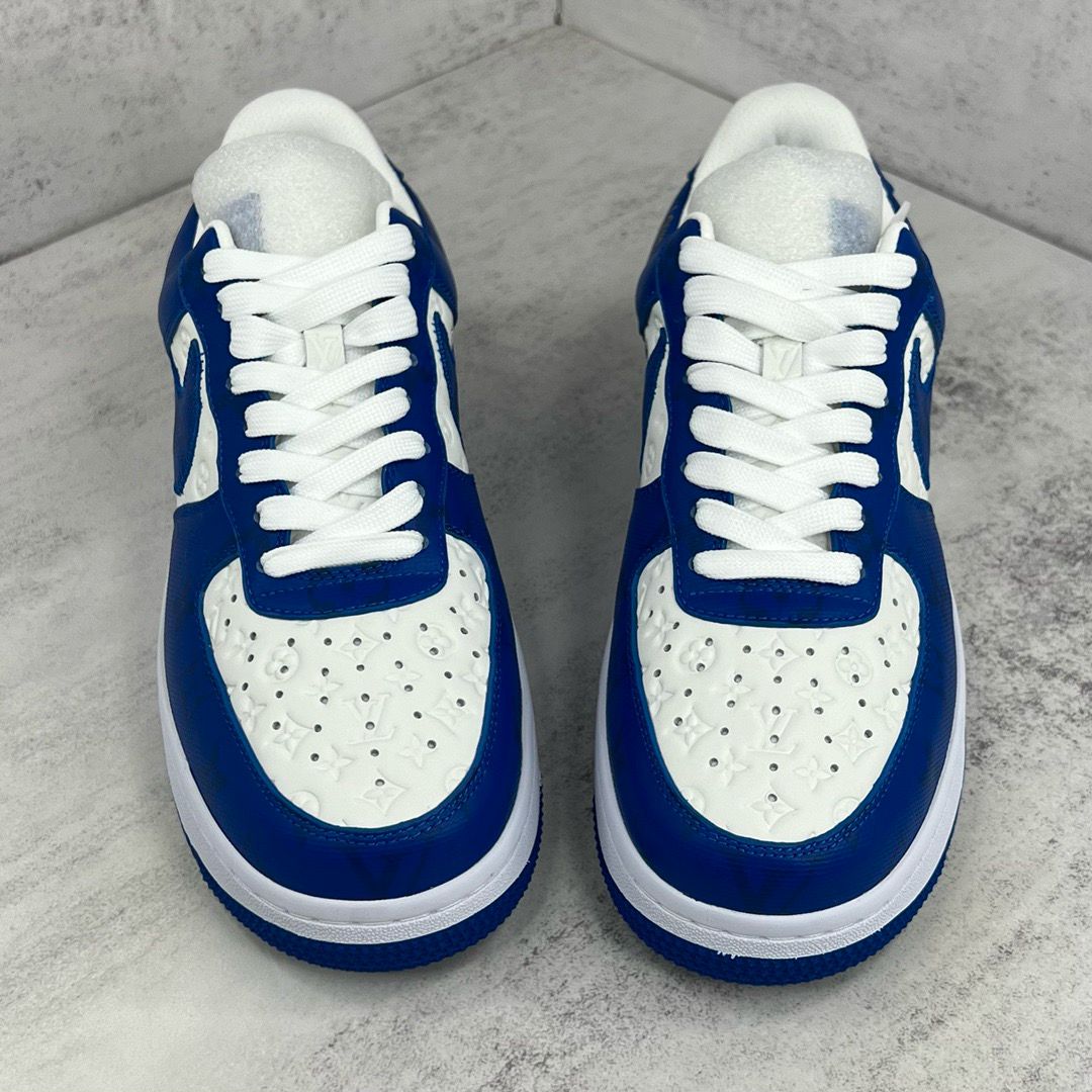 Louis Vuitton x Nike Air Force Blue