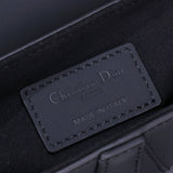 Bolsa Saddle Oblique Embroidery Black