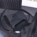 Bolsa Saddle Oblique Embroidery Black