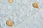 Jaqueta Louis Vuitton By Tyler, the Creator Monogram Denin